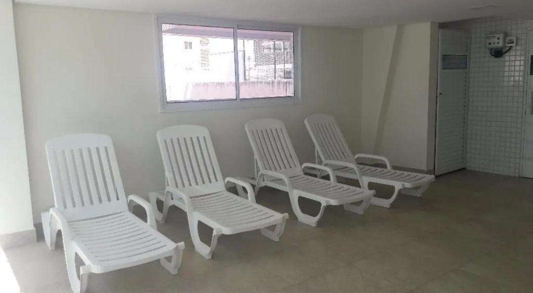 Ap Padrao Pe Na Areia Centro Top Mongaguá Buitenkant foto